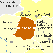 Umgebung von Bielefeld