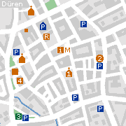 Sehenswertes und Markantes in der Innenstadt von Düren