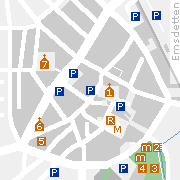 Markantes und Sehenswertes in der Innenstadt von Emsdetten