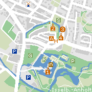 Bocholt und Lage einiger Stadtteile