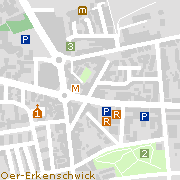 Sehenswertes und Markantes in der Innenstadt von Herten