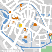Sehenswertes und Markantes in der Innenstadt von Wiedenbrück