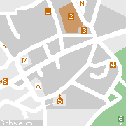 Sehenswertes und Markantes in der Innenstadt von Schwelm