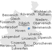 Zülpich, Stadtteile