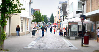 Fussgängerzone in der Unnaer Innenstadt