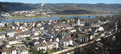 Blick auf Bad Breisig