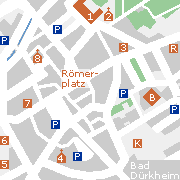 Sehenswertes und Markantes in der Innenstadt von Bad Dürkheim