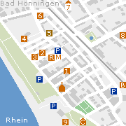 Sehenswertes und Markantes in der Innenstadt von Bad Hönningen