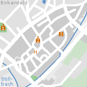 Sehenswertes und Markantes in der Innenstadt von Birkenfeld
