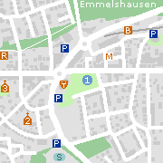 Sehenswertes und Markantes in der Innenstadt von Emmelshausen