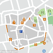 Sehenswertes und Markantes in der Innenstadt von Freinsheim