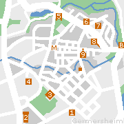 Sehenswertes und Markantes in der Innenstadt von Germersheim