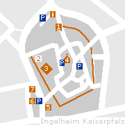 Sehenswertes und Markantes in der Innenstadt von Ingelheim
