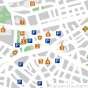 Sehenswertes und Markantes in der Innenstadt von Kaiserslautern