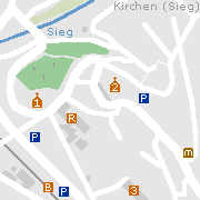 Sehenswertes und Markantes in der Innenstadt von Altenkirchen (Westerwald)