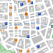 Sehenswertes in Landaus von Parks umrankten Mitte