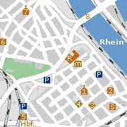 Ludwigshafen, Sehenswürdigkeiten in der Innenstadt