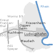 Ludwigshafen, Stadtteile