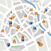 Sehenswertes in derInnenstadt von Mayen