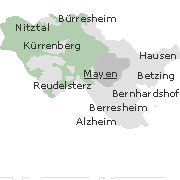 Mayener Stadtteile