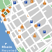 Sehenswertes und Markantes in der Innenstadt von Neuwied