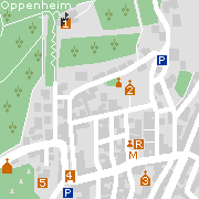 Sehenswertes und Markantes in der Innenstadt von Oppenheim