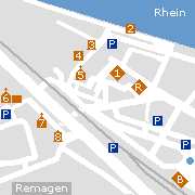 Sehenswertes und Markantes in der Innenstadt von Remagen
