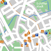 Sehenswertes und Markantes in der Innenstadt von Schifferstadt