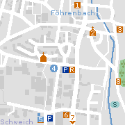 Sehenswertes und Markantes in der Innenstadt von Schweich