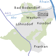 Orte im Stadtgebiet von Sinzig