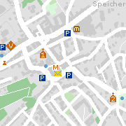 Sehenswertes und Markantes in der Innenstadt von Speicher