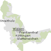 Orte im Stadtgebiet von Wissen