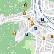 Sehenswertes und Markantes in der Innenstadt von Wolfstein