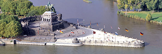 Koblenz Deutsches Eck © Böpic