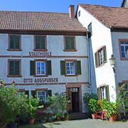 Stadtmühle an der Stadtmauer von Bergzabern