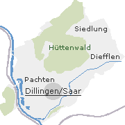 Orte im Stadtgebiet von Saarlouis