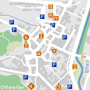 Sehenswürdiges und Markantes in der Innenstadt in Ottweiler