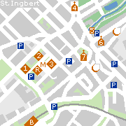 Sehenswürdigkeiten in der Innenstadt von St. Ingbert im Saarland