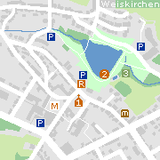 Sehenswertes und Markantes in der Ortsmitte von Weiskirchen