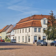 Exponiert die Bäckerei am Markt von Brehna