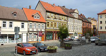 Blankenburg, Markplatz Nordseite © Bernd H. Schuldes