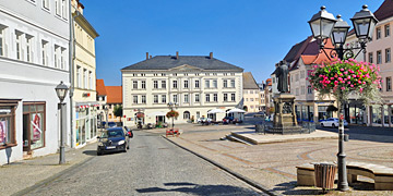 Alte Waage am MarktPlatz von Eisleben