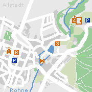 Sehenswertes und Markantes in der Innenstadt von Allstedt