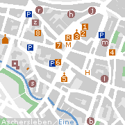 Sehenswertes und Markantes in der Innensztadt von Aschersleben