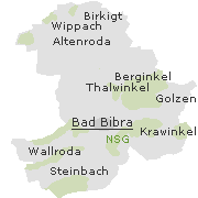 einige Orte Markantes und Sehenswertes in der Innenstadt von Bad Bibra