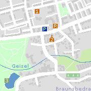 Sehenswertes und Markantes in der Innenstadt von Braunsbedra