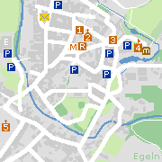 Sehenswürdigkeiten und Markantes in der Innenstadt von Egeln