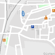 Sehenswürdigkeiten und Markantes in der Innenstadt von Güsten