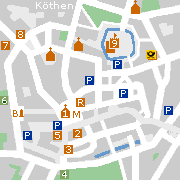 Markant und sehenswert in der Innenstadt von Köthen in Anhalt