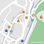 Sehenswertes und Markantes in der Innenstadt von Mansfeld